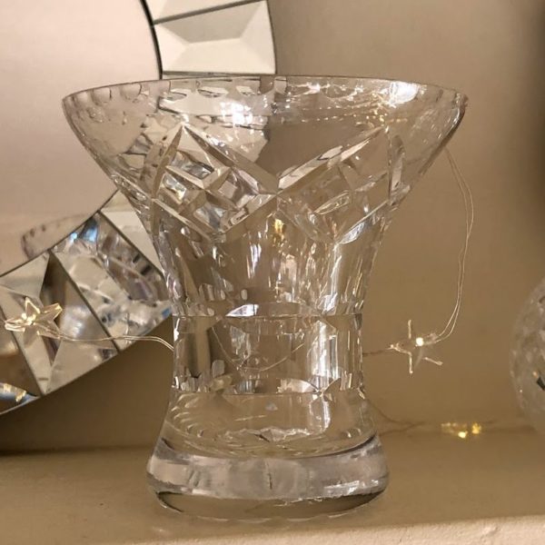 Beautiful Royal Doulton Crystal Vase