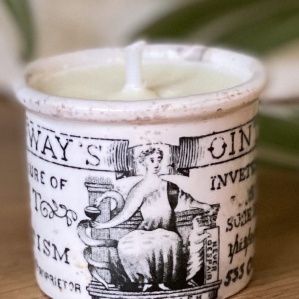 Rare vintage Holloway’s Pot Candle – Orange & Clove