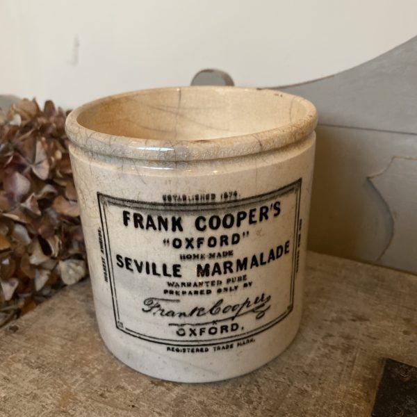 VINTAGE FRANK COOPER 2LB MARMALADE POT CANDLE – DARJEELING & TEA ROSE