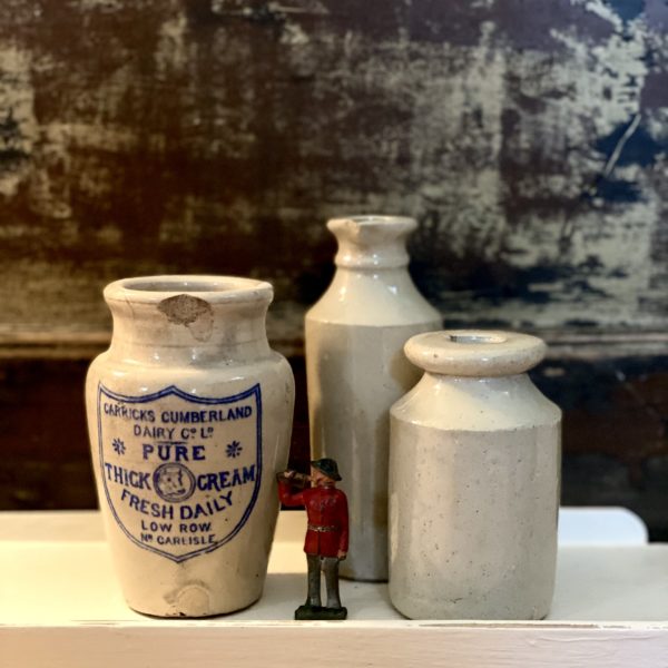 Carricks Cumberland Dairy Vintage Stoneware Jar