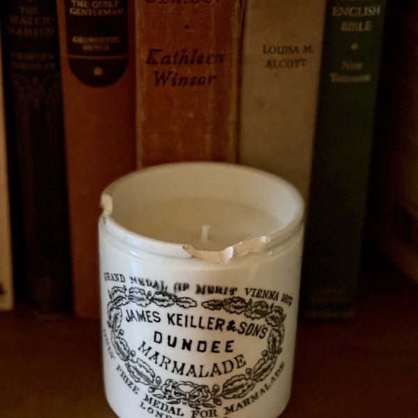 Antique James Keiller 1lb Pot Candle – Darjeeling & Tea Rose