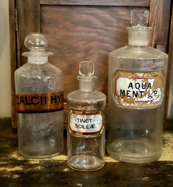 Rare Antique Apothecary Bottles