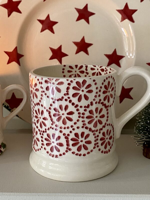 Emma Bridgewater Daisy Christmas mug candle